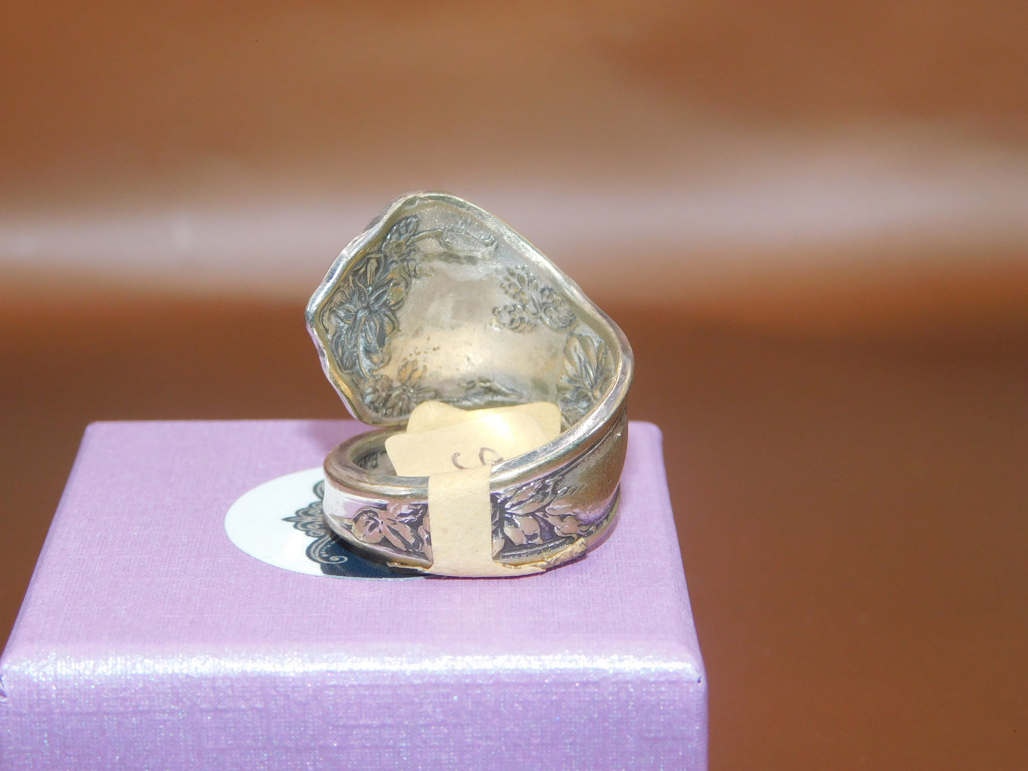 Stunning and uniquely beautiful Repurposed spoon ring