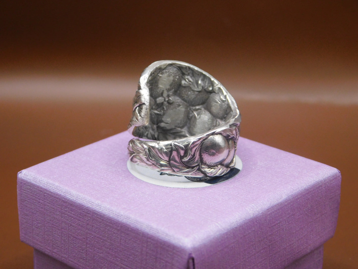 Stylish "Oranges Inspired" Repurpose Spoon Ring