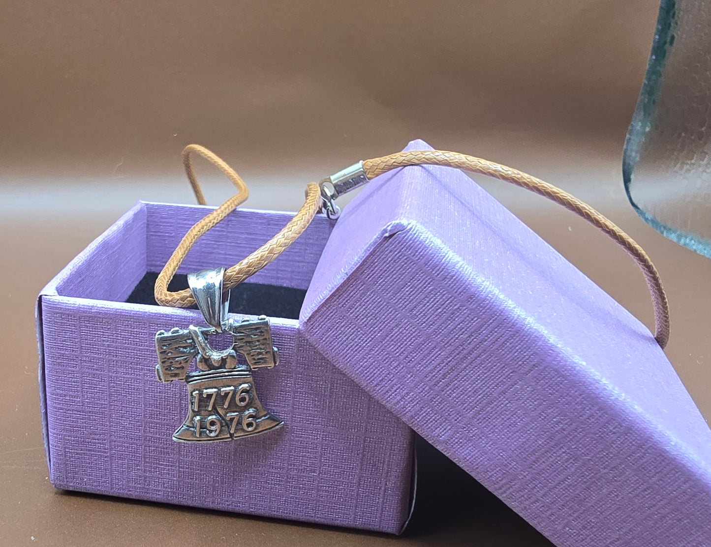 1776 liberty bell pendant