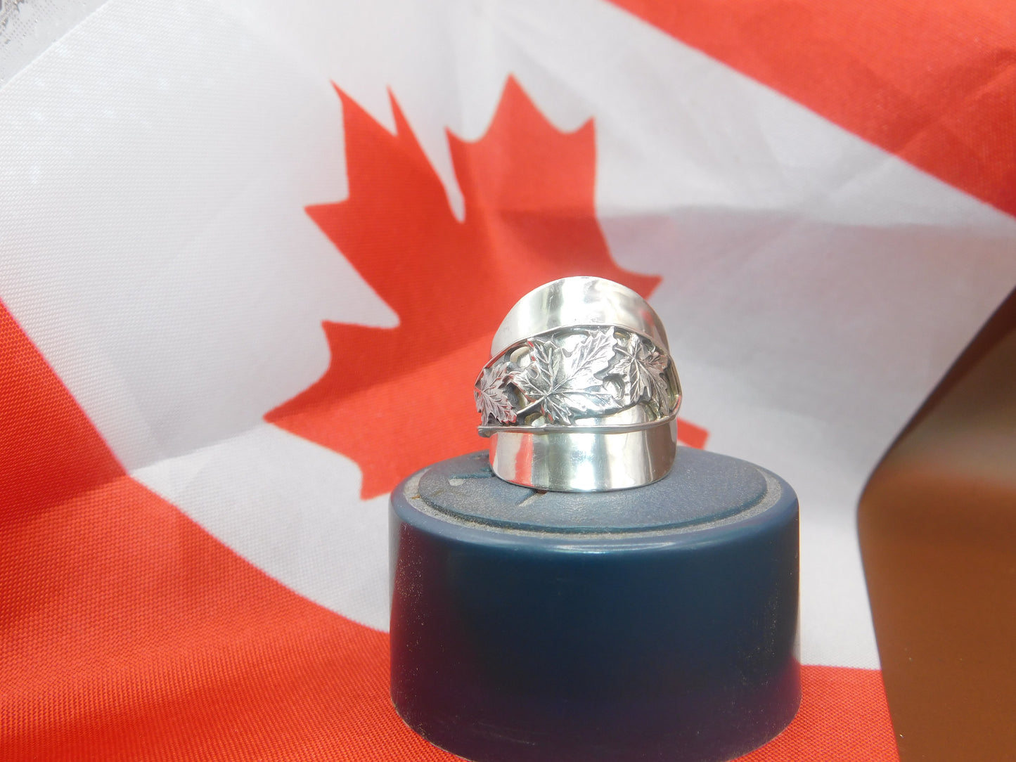 Beautifully Crafted Saddle Ring OH CANADA