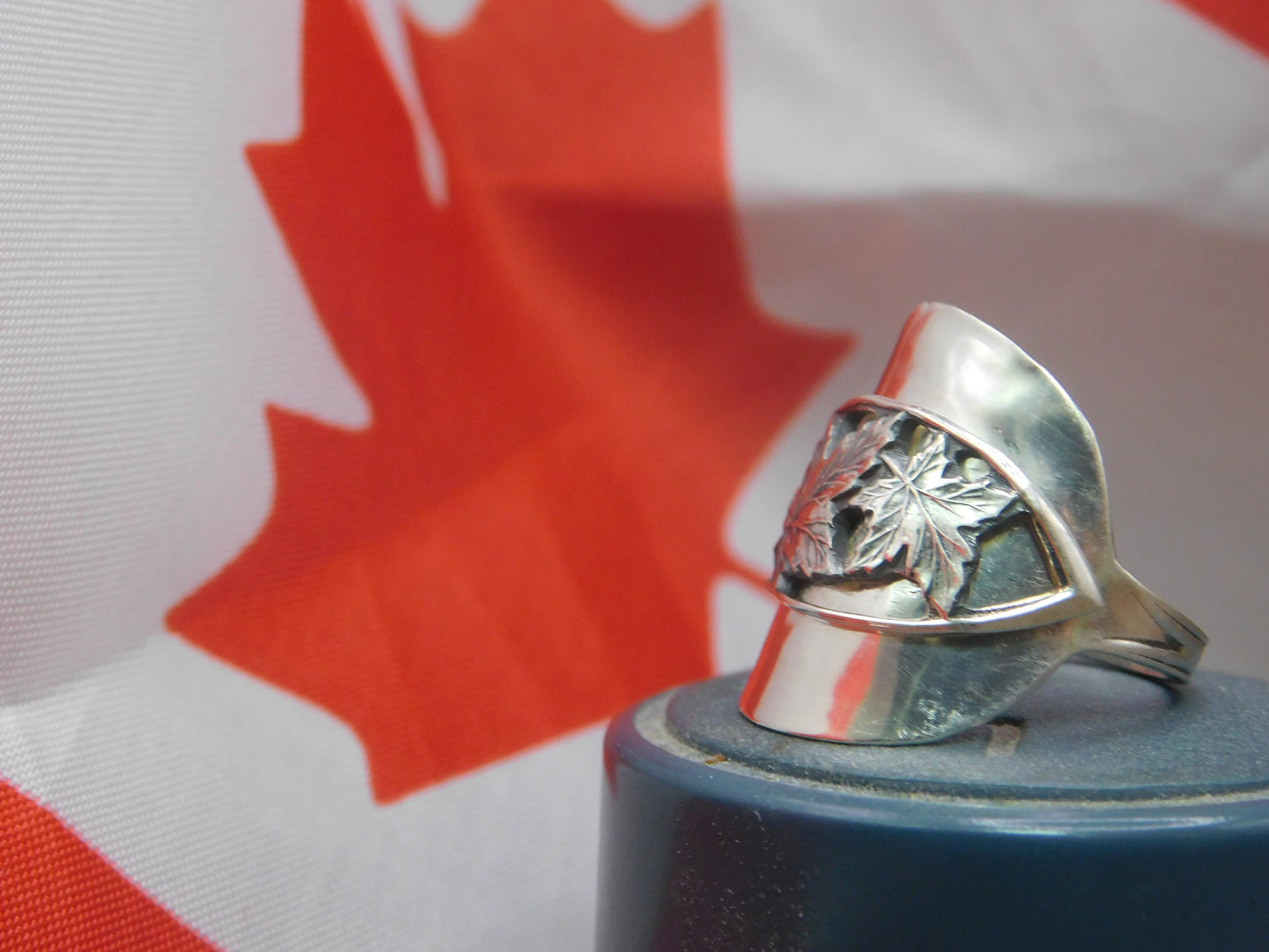 Beautifully Crafted Saddle Ring OH CANADA