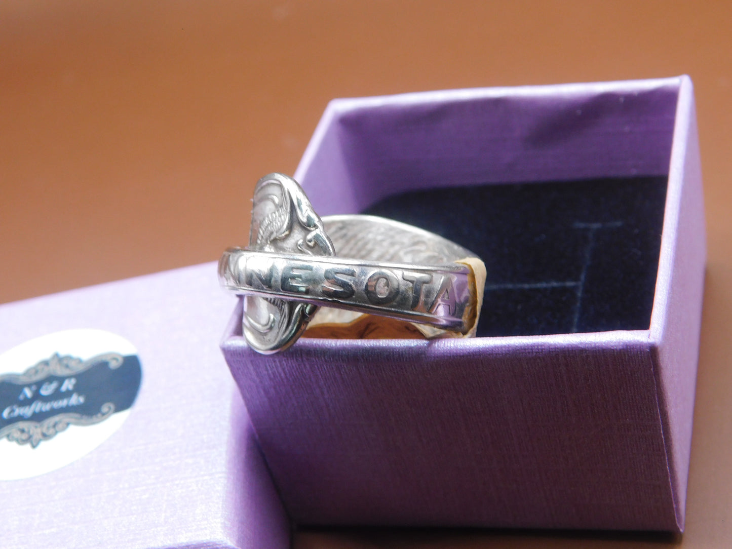 Unique Minnesota Saddle Ring