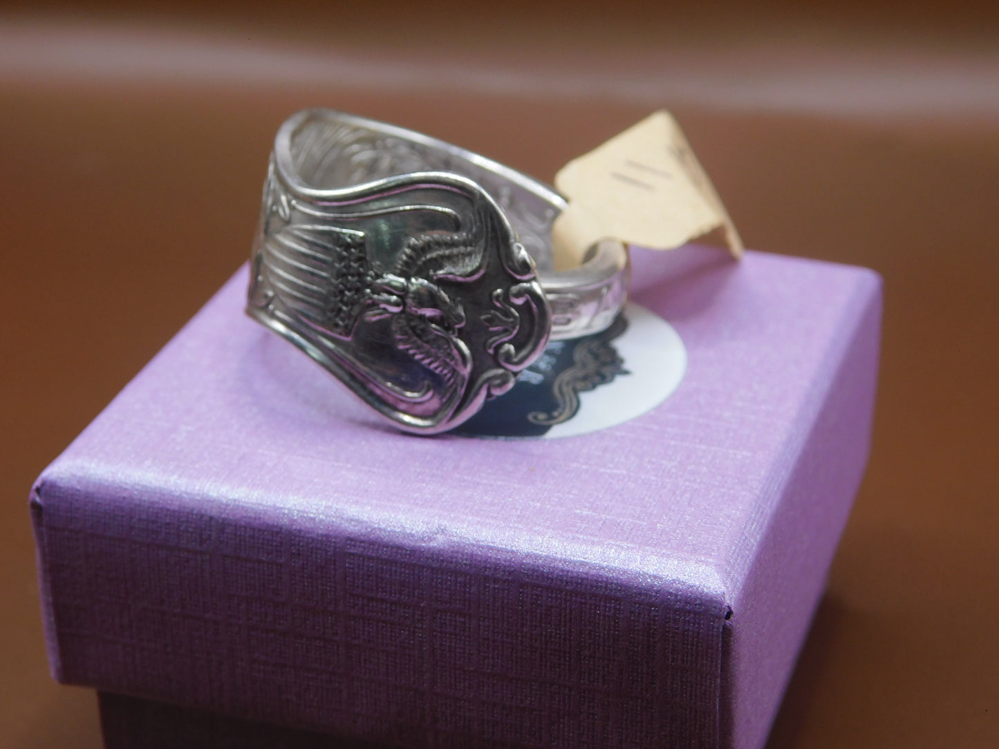 Show off your state pride with this Alabama State Spoon Ring