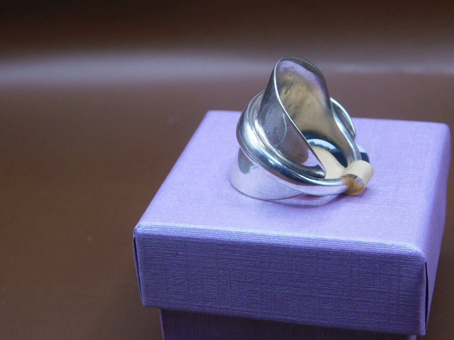 Elegant Piece of Repurposed Spoon Ring