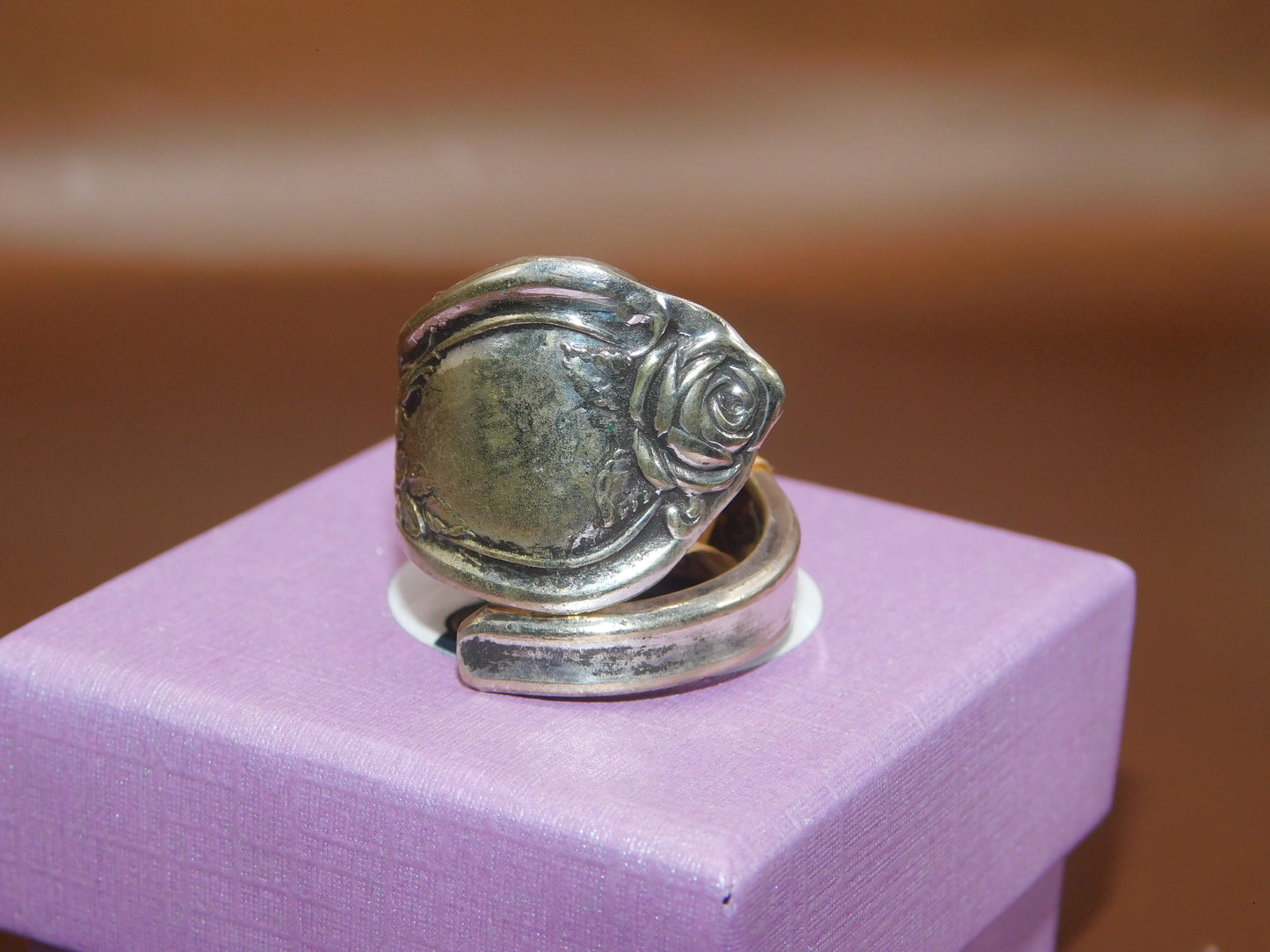Stunning and uniquely beautiful Repurposed spoon ring