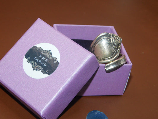 Stunning and uniquely beautiful Repurposed spoon ring