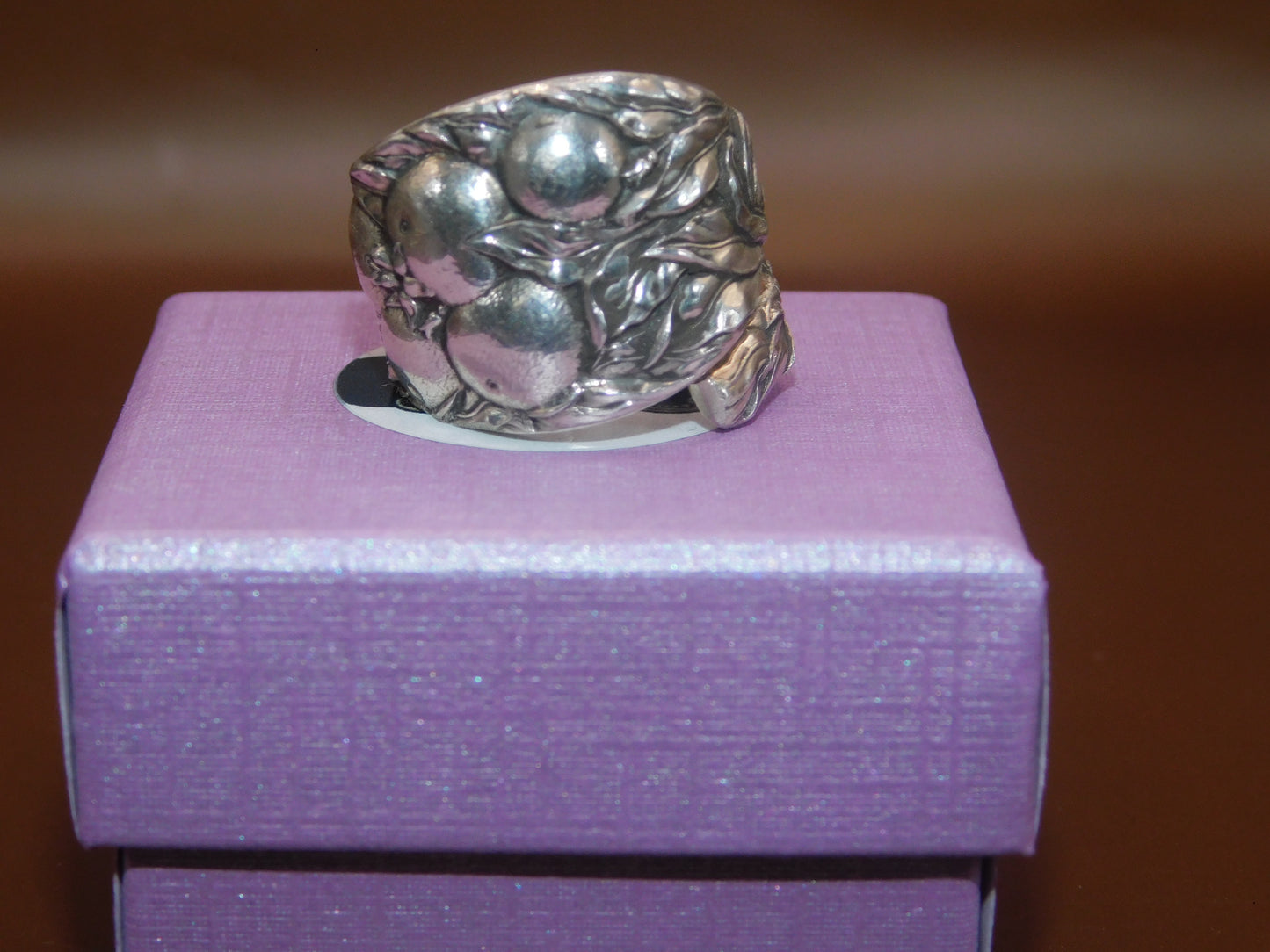Stylish "Oranges Inspired" Repurpose Spoon Ring