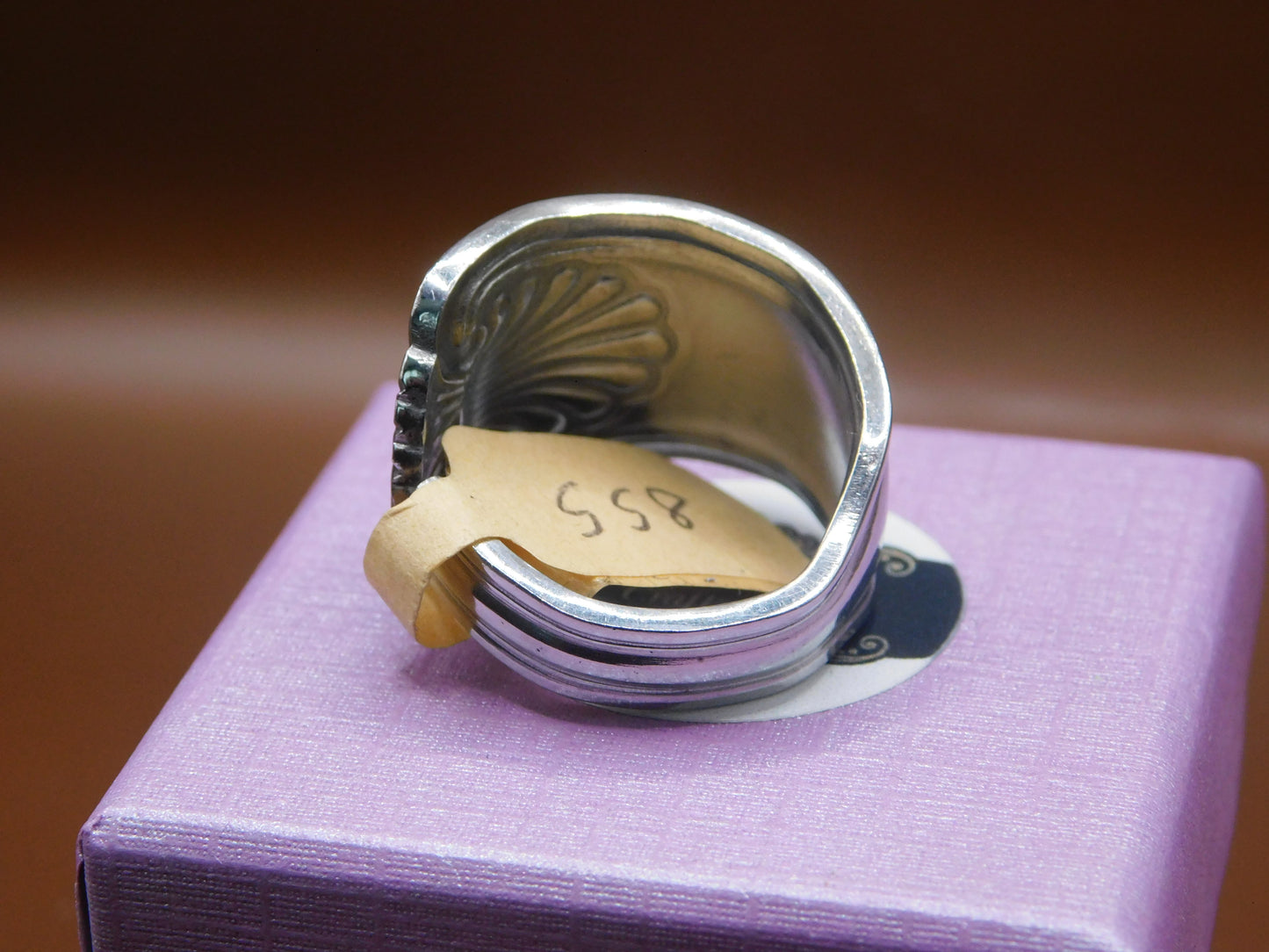 Stunning and beautiful repurposed spoon ring