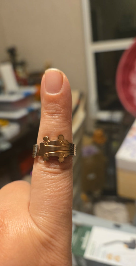 Guitar fret board ring